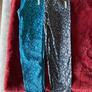 NWOT Seamless Leopard Print GymShark Leggings